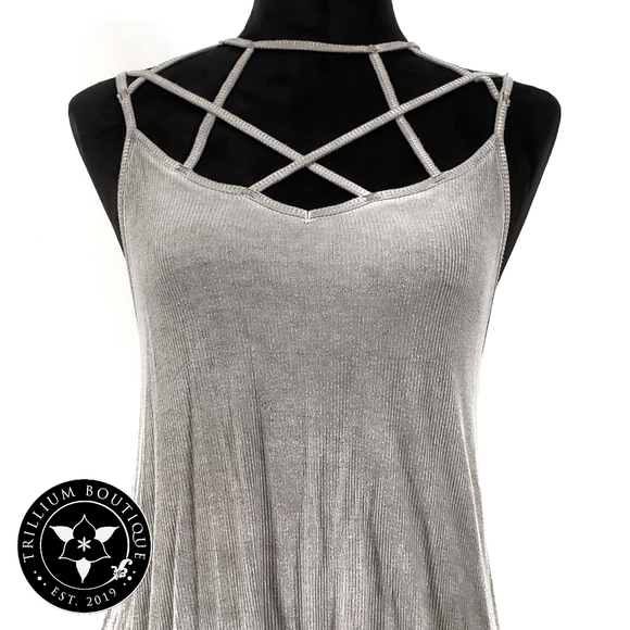 American Eagle Soft & Sexy Strappy Tank Top - Picture 3 of 7